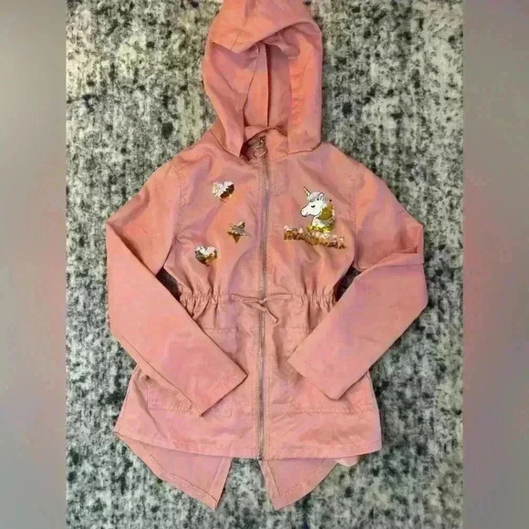 So cute!! Girls size 8 light jacket PERFECT CONDITION! - Picture 1 of 11